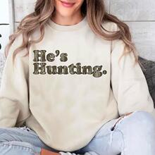 W 82076 Letter print hoodie ��ĸӡ���l��