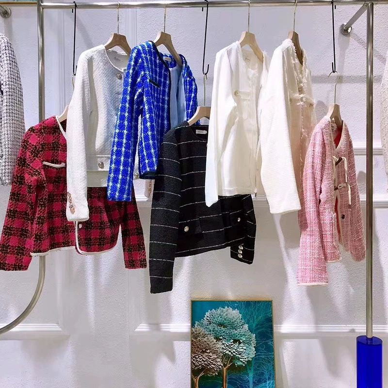 Новое ароматное стильное пальто женское 2023 французский стиль Socialite короткий лучший бренд со скидкой хвостики оптовая поставка