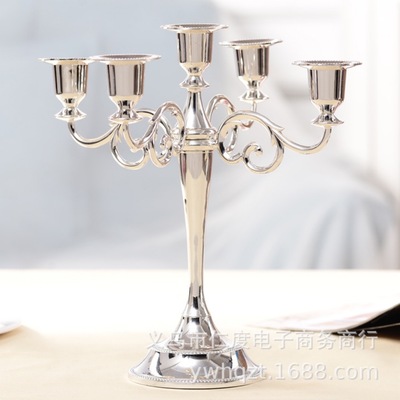 Candle Holders European-style living room Decoration Retro Home Furnishing candlelight Dinner Candlesticks Wedding celebration wedding decorate Decoration