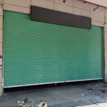 镀锌铁彩钢卷闸门商场店铺仓库银行电动手动车库门防火卷帘门