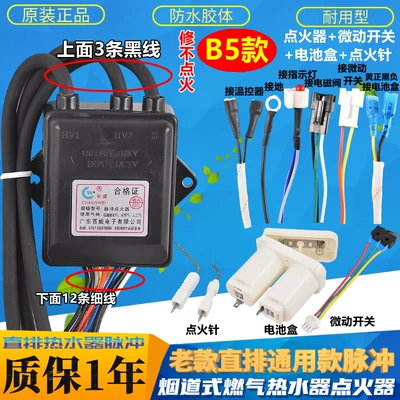 Solenoid klapanlar: Water Heater Igniter - b5-double-ignition-temperature-control-line-electric-box-micro-needle