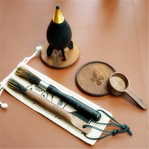 9WOR grinder log cleaning brush coffee machine air blow cleaning tool C40 coffee powder brush accessories set