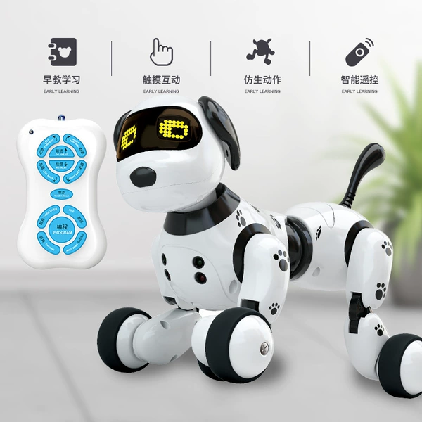 [新9007脚印斑点狗-黑白]