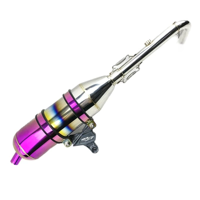 Exhaust Back-Pressure Silencer, Motorcycle exhaust pipe