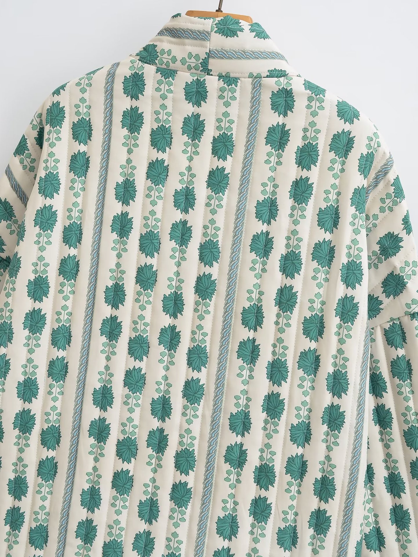 Ethnic Quilted Cotton Printed Cotton Jacket Cotton Jersey