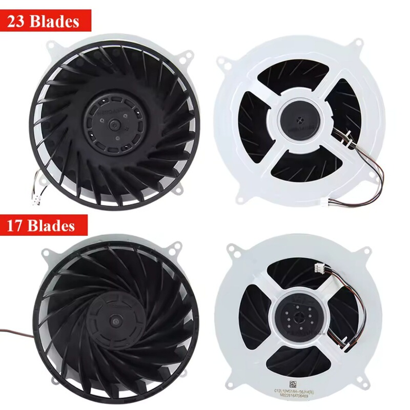 Brand New Ps5 Fan 17 Blades 23 Blades Suitable for Sony Ps5 Slim Host Built-In Silent Cooling Fan Brand New Ps5 Fan 17 Blades 23 Blades Suitable for Sony Ps5 Slim Host Built-In Silent Cooling Fan