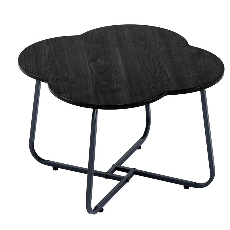 Mesa de té de sala de estar de lujo ligera, simple y moderna, mesas de té redondas de cabecera de la cama, sofá de hotel de alojamiento residencial