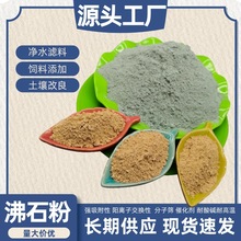 橡胶补强沸石粉湿地河道治理绿沸石颗粒水产饲料级吸氨湿地治理