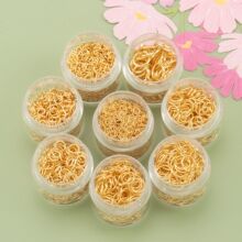 ���18k��� ����СԲȦ �ֹ�diy��Ʒ�������������β����Ȧ
