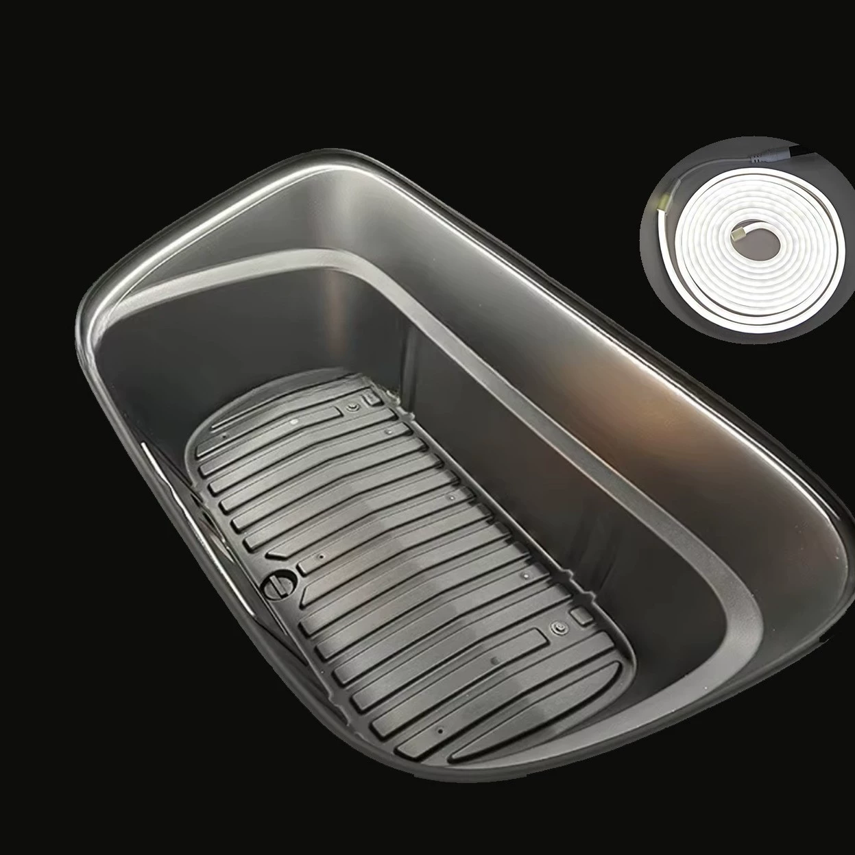 Spot-suited for renewed model Y front trunk aura light Refresh Y trunk light Car atmosphere light