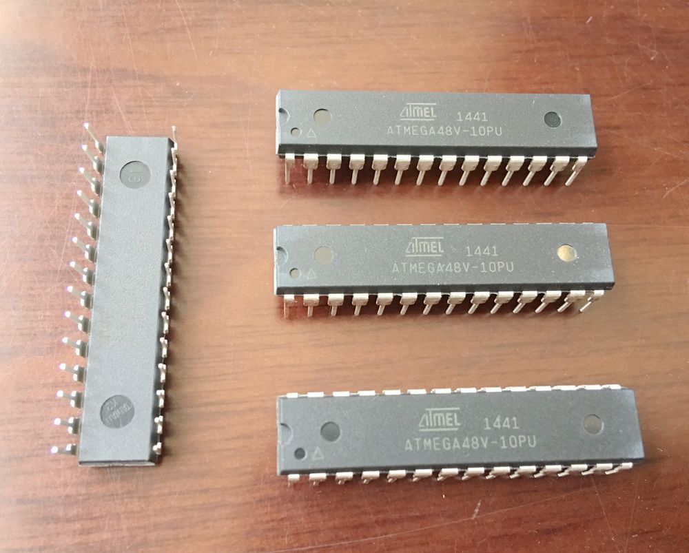 集成电路IC ATMEGA48V-10PU