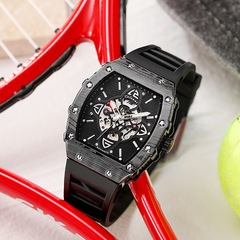 Mechanical watch 2022 Richard fully automatic men's waterproof brand fashion trend powerful luminous mechanical watch