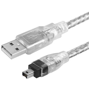 USB ���DFirewire4P DV�C���a���C��|͸��ɫ 6FT