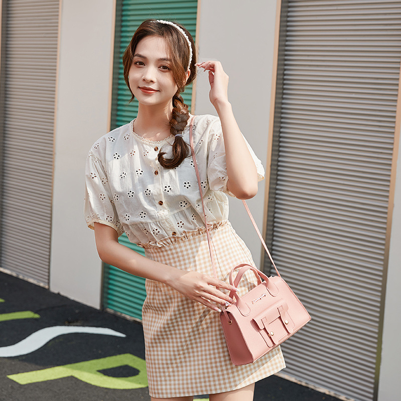 Bolso de mujer 2023 nuevo estilo coreano de moda hermosa simple bolso de hombro de diseño de nicho image 2