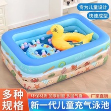 充气游泳池儿童家用可折叠婴儿宝宝小孩成人户外家庭洗澡池游泳桶