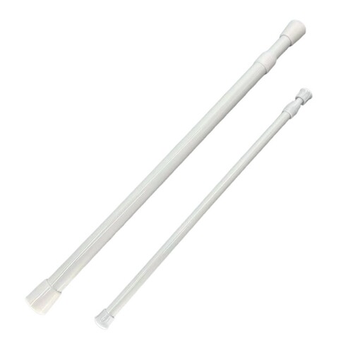 No punching telescopic rod curtain rod shower curtain rod no need to install clothes drying rod doll machine rod door curtain half curtain wardrobe support rod