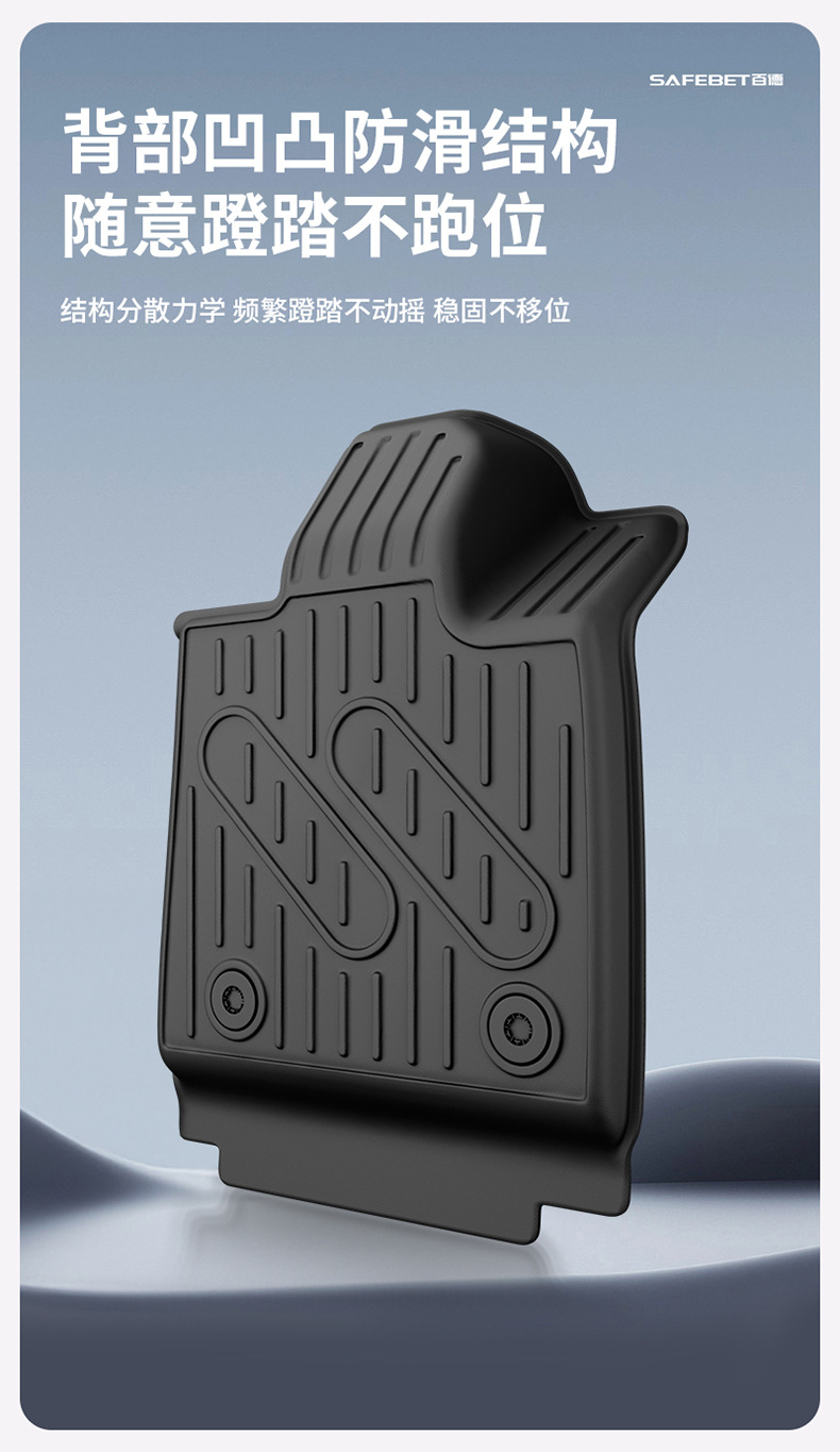 Suitable for Zhiji Ls9 Ls8 Ls6 L6 Special Vehicles, Colorful Tpe Car Floor Mats and Trunk Mats