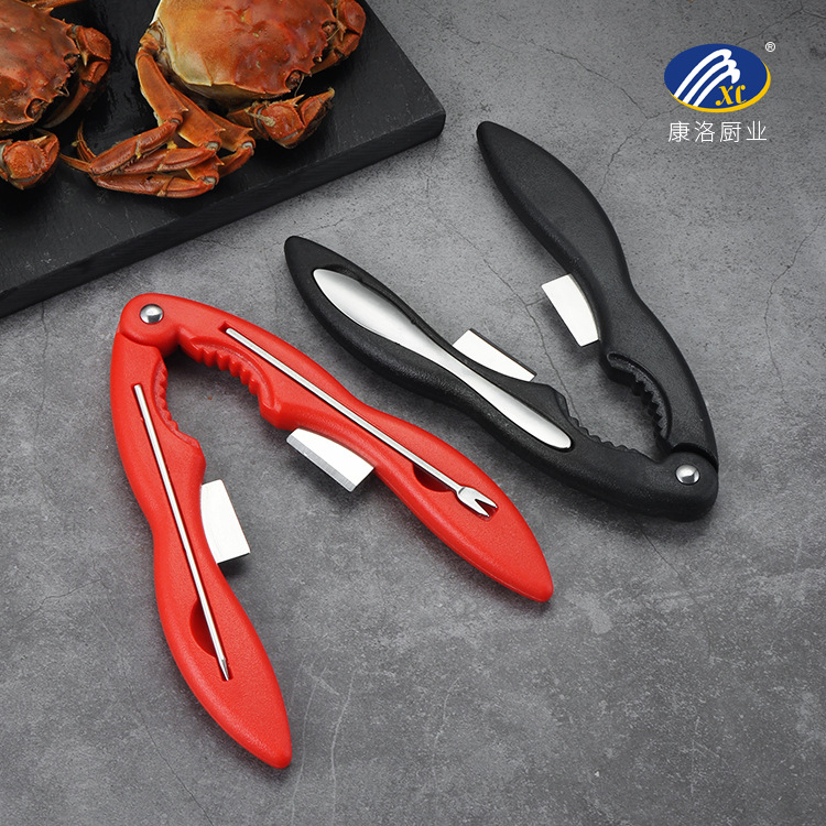 winter tool Four piece suit multi-function Crab tool The crab Crab pin Crab fork