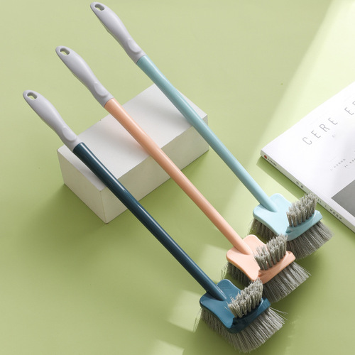 Toilet scrubbing toilet brush household no dead corners squat pit to remove dead corners Nordic long handle creative cleaning set wholesale