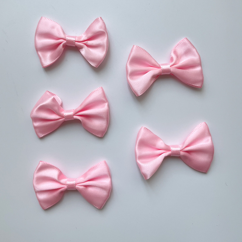 5.5*3.5 センチメートルマカロンカラー手作り diy 蝶ネクタイ人形装飾ヘアアクセサリー頭飾りアクセサリー|undefined