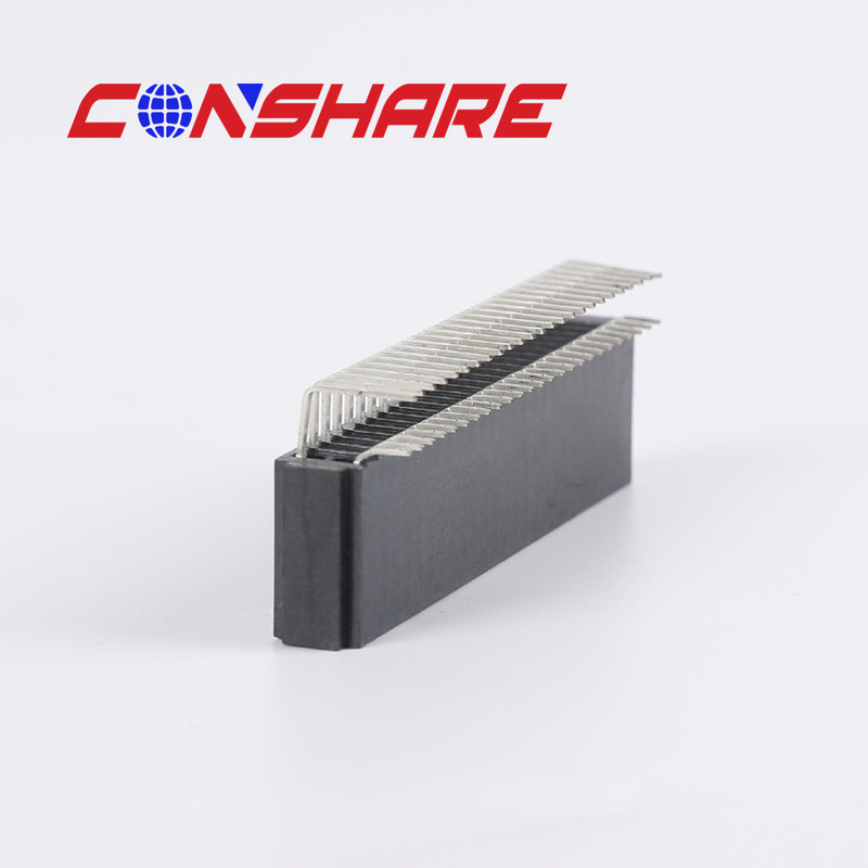 Half gold tin 3U board card connector high temperature material black high current connector POWER interface manufacturers straight out