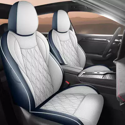 Modelə uyğun (Original) oturacaq örtükləri — Full-Cover Seat Covers B8 - interstellar-blue-standard-edition-remarks-on-model-year-rear-row-half-package