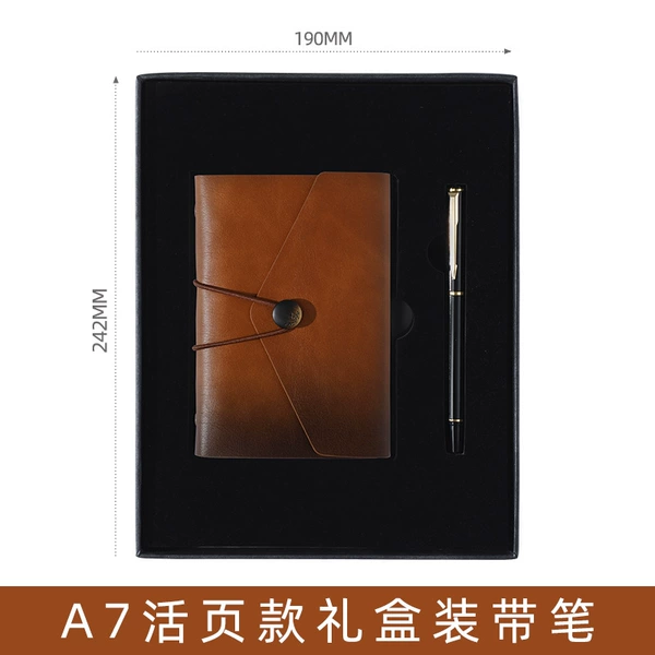 A7 brown [live page] gift box dress