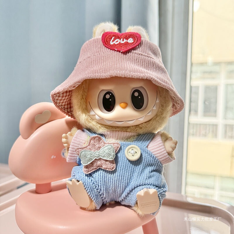 服のみ】第二世代ブラインドボックス ラブブ服 エポキシ樹脂製顔飾り ラブブ シットシットパーティーシリーズ ベビー服 可愛い|undefined