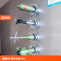 原创设计3D打印反坦克武器冰箱贴红箭RPG磁吸男生礼物军迷