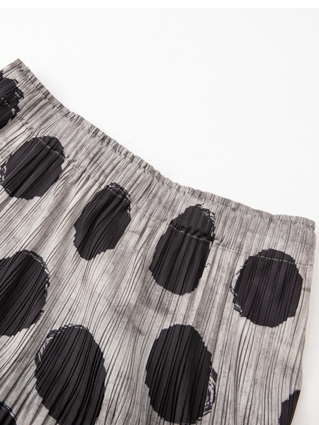 Small design retro pleated skirt
