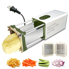 電動ポテトチップス機多機能電動野菜切り機商用家庭用カッターカッターカッター