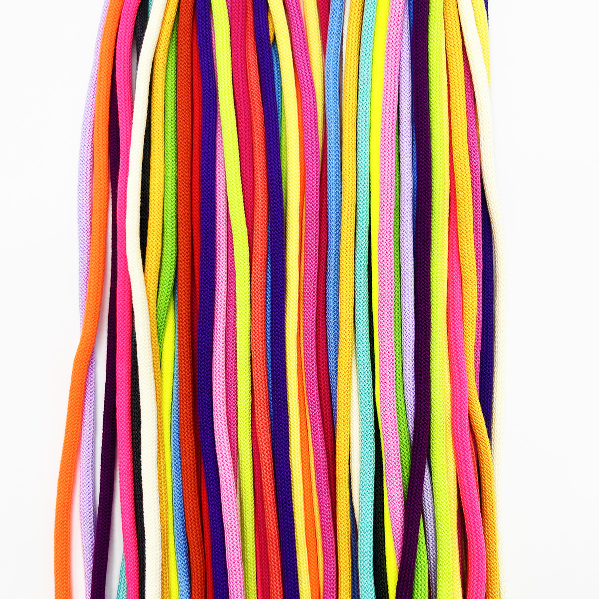 120 color poliéster algodón denso sin cabeza redonda cordones de zapatos de color sólido variedad cordones redondos adecuados zapatos de coco zapatos de papá