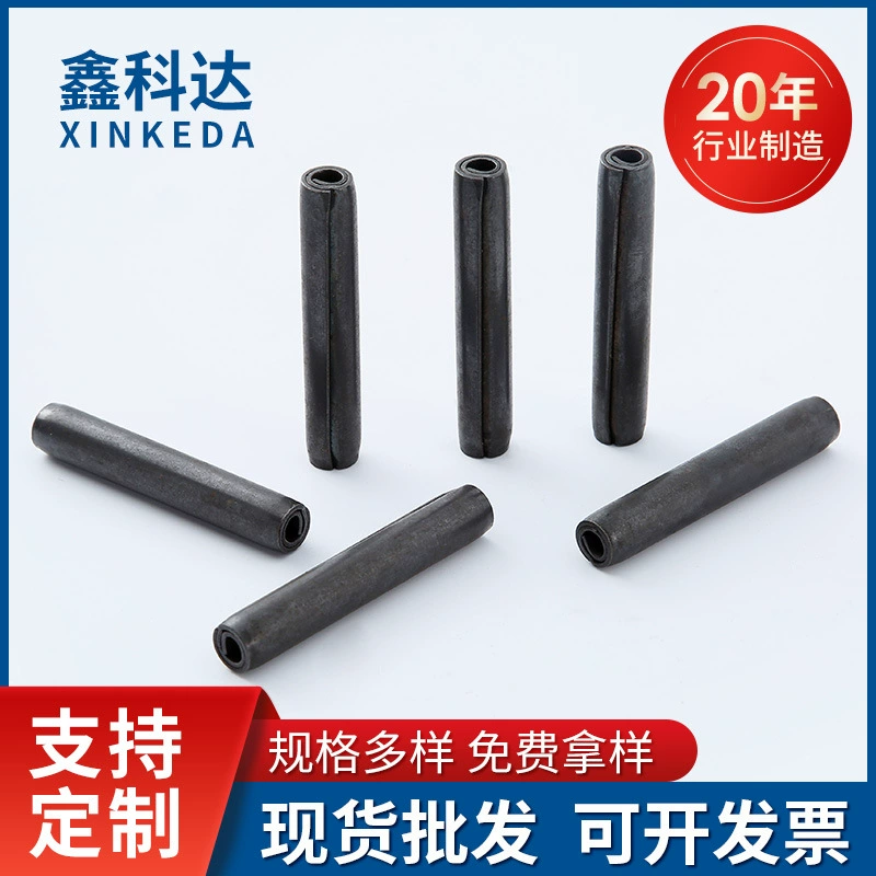 65, черный двухрулонный эластичный штифт из марганцевой стали, плюс жесткий двухрулонный полушпилька, позиционирующий штифт, круговой эластичный штифт M2M3M4