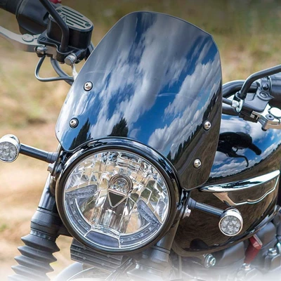 Windshield, Motorcycle front windshield