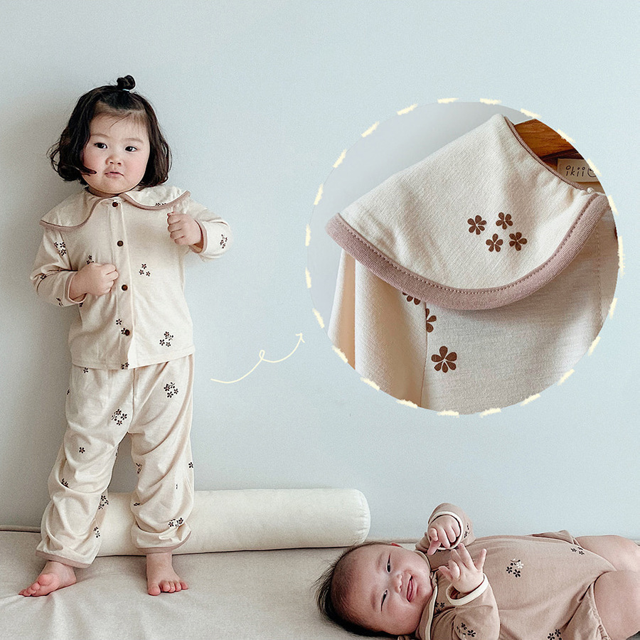 Simple Style Flower Cotton Underwear & Pajamas display picture 12