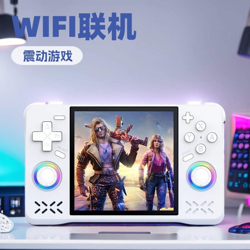 The New Open-Source Handheld Xf40H Comes with Wifi and Can Be Connected to a 4inch High-Definition Large-Screen Retro Handheld Game Console