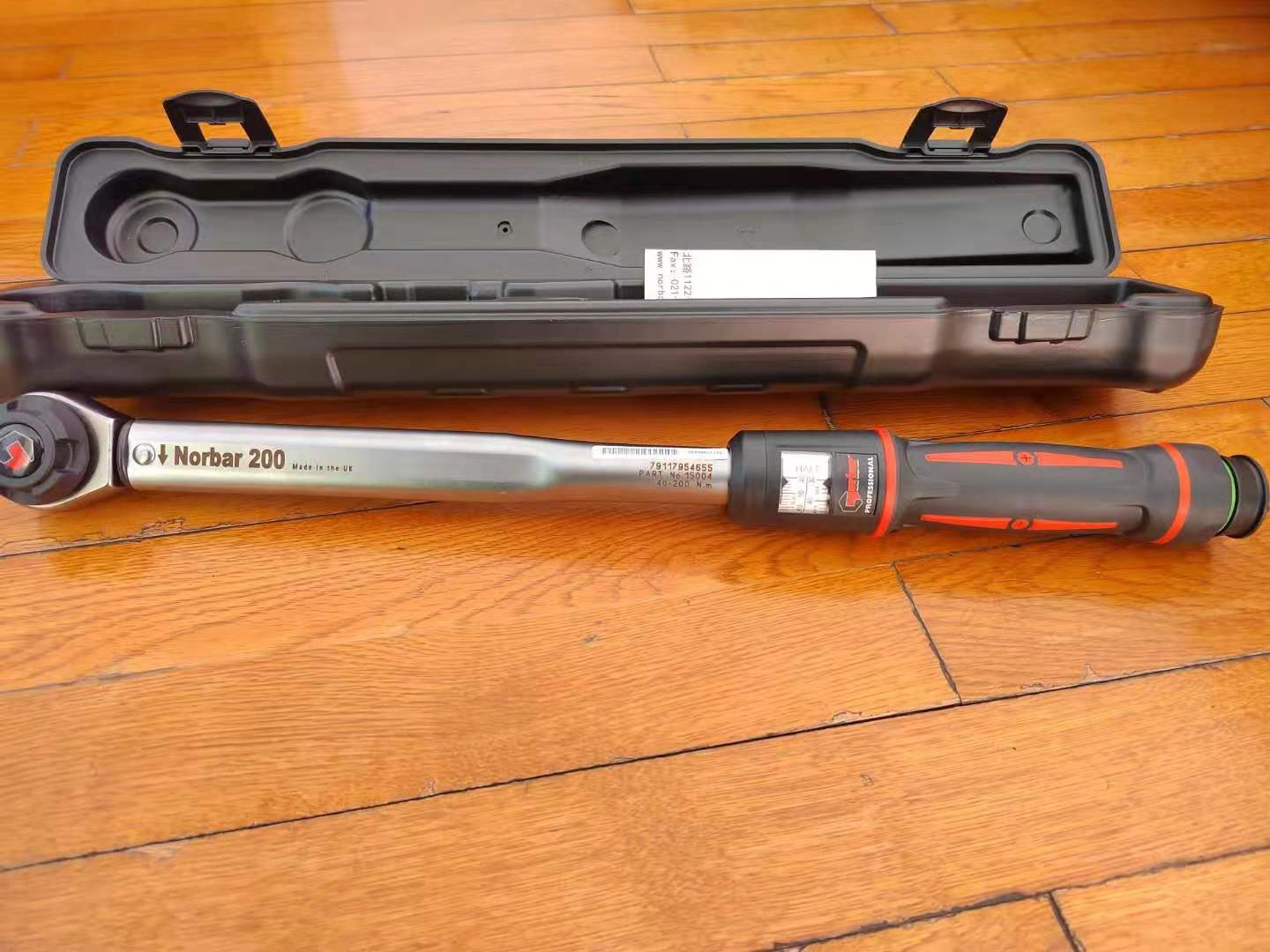 15004_诺霸NORBAR专业型音响棘轮扭矩扳手40-200N.m, 1/2"