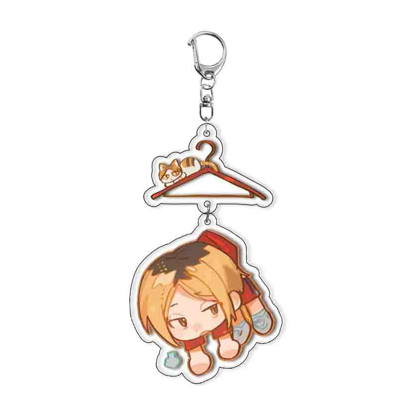 Mezzanine Volleyball Boy Hinata Shoyo Acrylic Keychain Pendant Cross-border Pendant Anime Peripheral