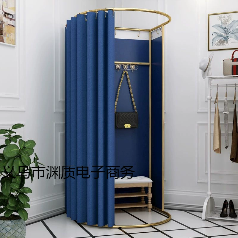 Магазин одежды, торговый центр, дверная занавеска, примерочная, простая мобильная примерочная, временная съемная полка для примерочной