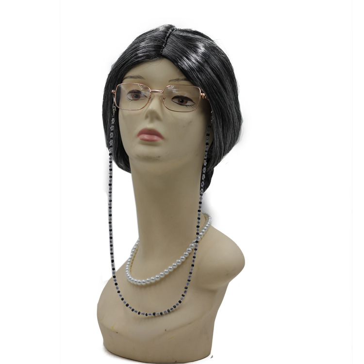 老奶奶装扮假发