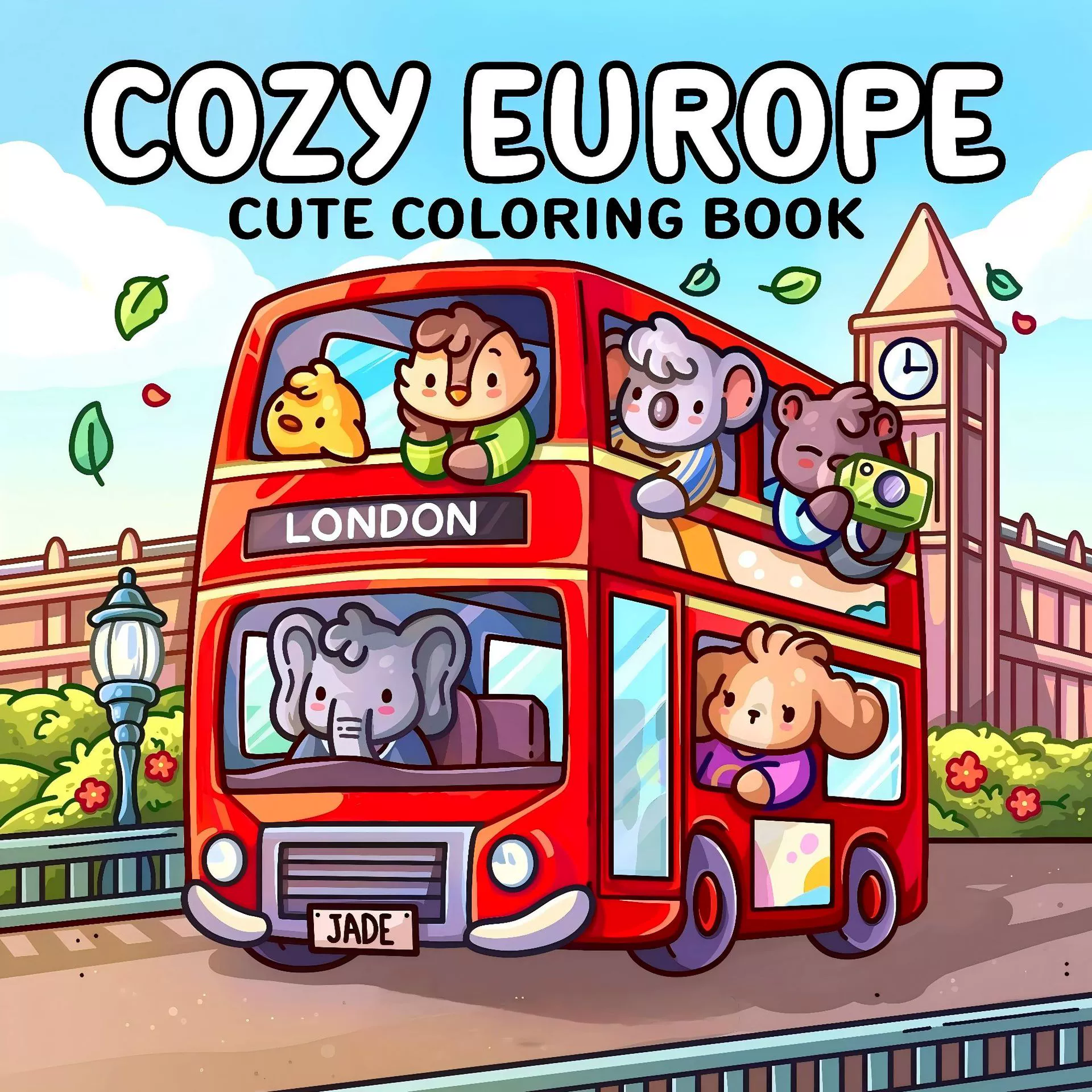 Раскраска (CocoWyo) Spooky Cutie — взрослая и подростковая граффити-иллюстрационная книга, различные цвета обложки