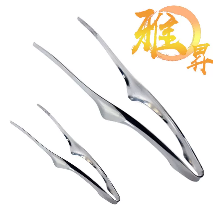 烤肉夹烧烤夹耐高温隔烫厨房夹料理夹日式商用食品夹牛排夹子餐具