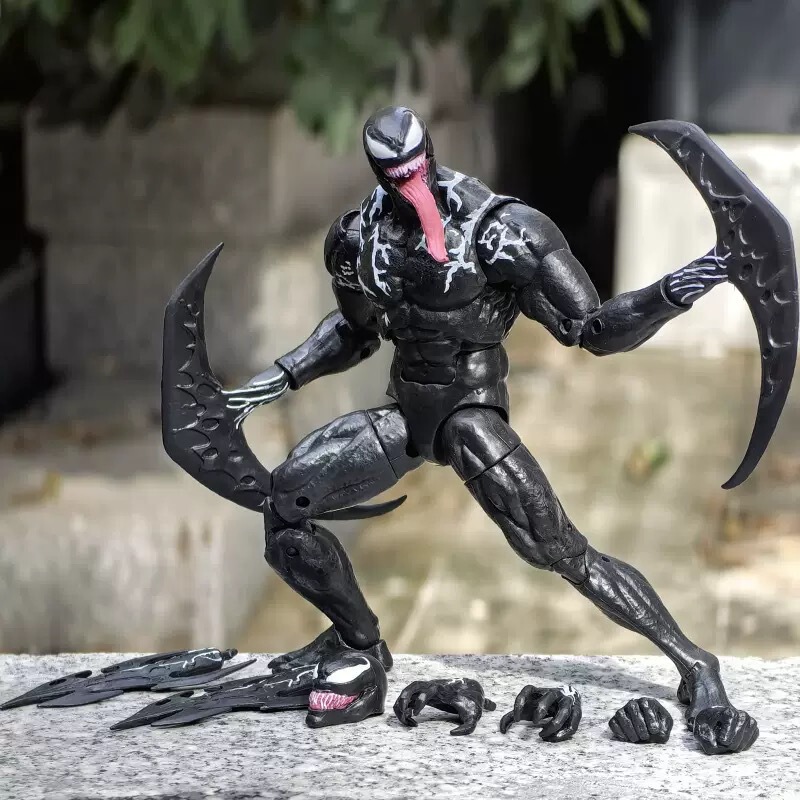 Venom 3 Movie Evolvable Symbiotic Venom Venom Figure Spider-Man Model Massacre Joint Movable Ornaments to Play with