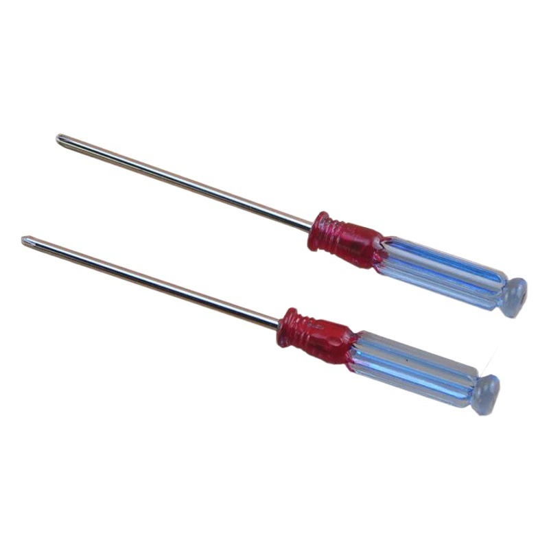 Отвертка крест мини прозрачная отвертка кристалл с магнитной маленькой отверткой