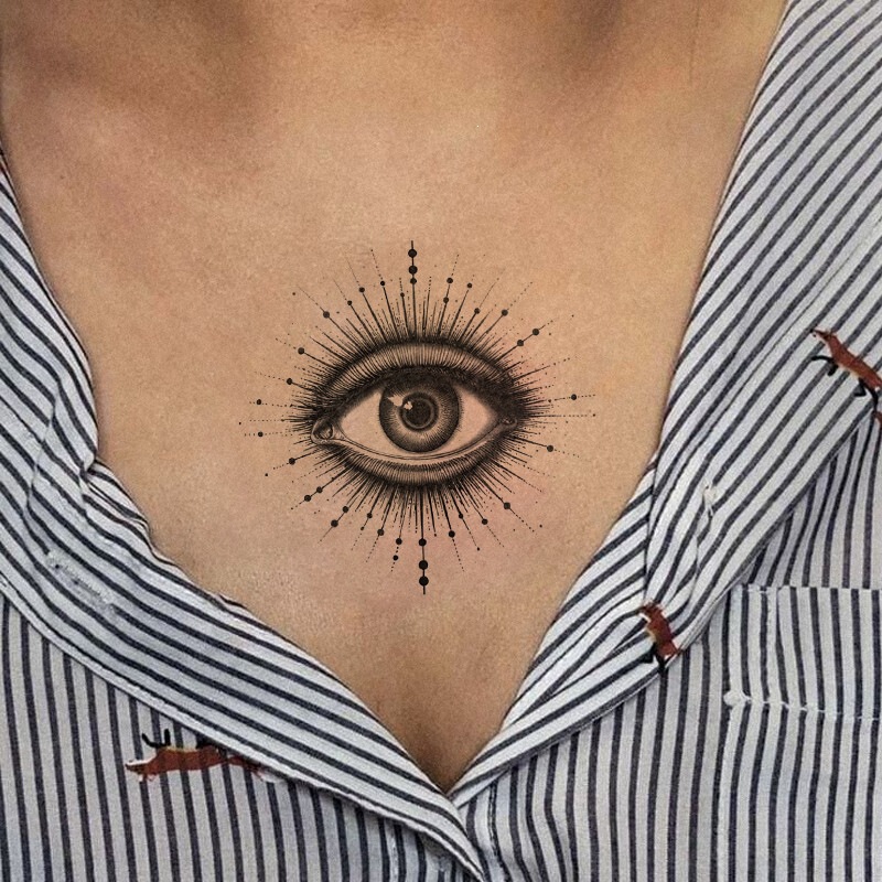 Eye of Surprise Herbal God Tattoo Waterproof Long-Lasting Men's Semi-Permanent Simulated Eye Tattoo Premium Tattoo Sticker Eye of Surprise Herbal God Tattoo Waterproof Long-Lasting Men's Semi-Permanent Simulated Eye Tattoo Premium Tattoo Sticker