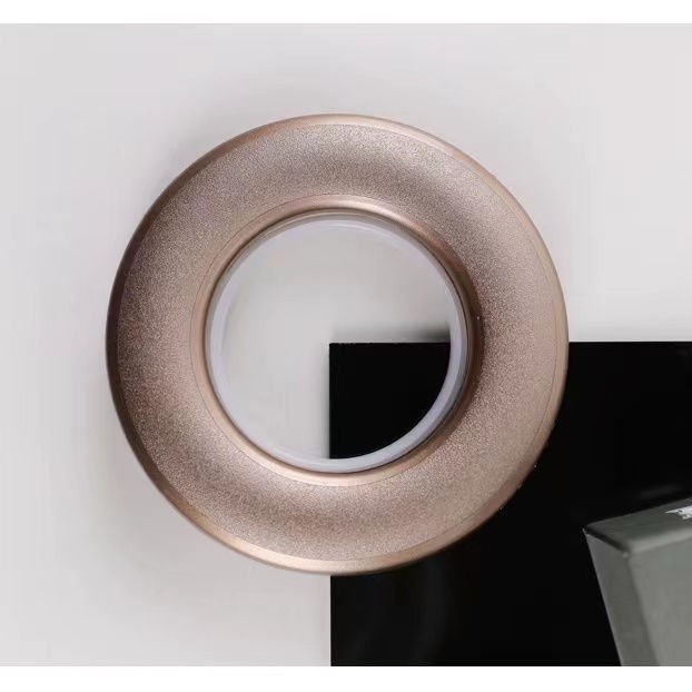 Anillo de cortina gruesa de cabello recto anillo de fijación de anillo de cortina universal anillo de cortina de varilla romana agujero redondo