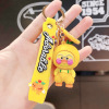 Silica gel doll, cartoon keychain, cute transport, backpack for beloved, pendant, Birthday gift, wholesale