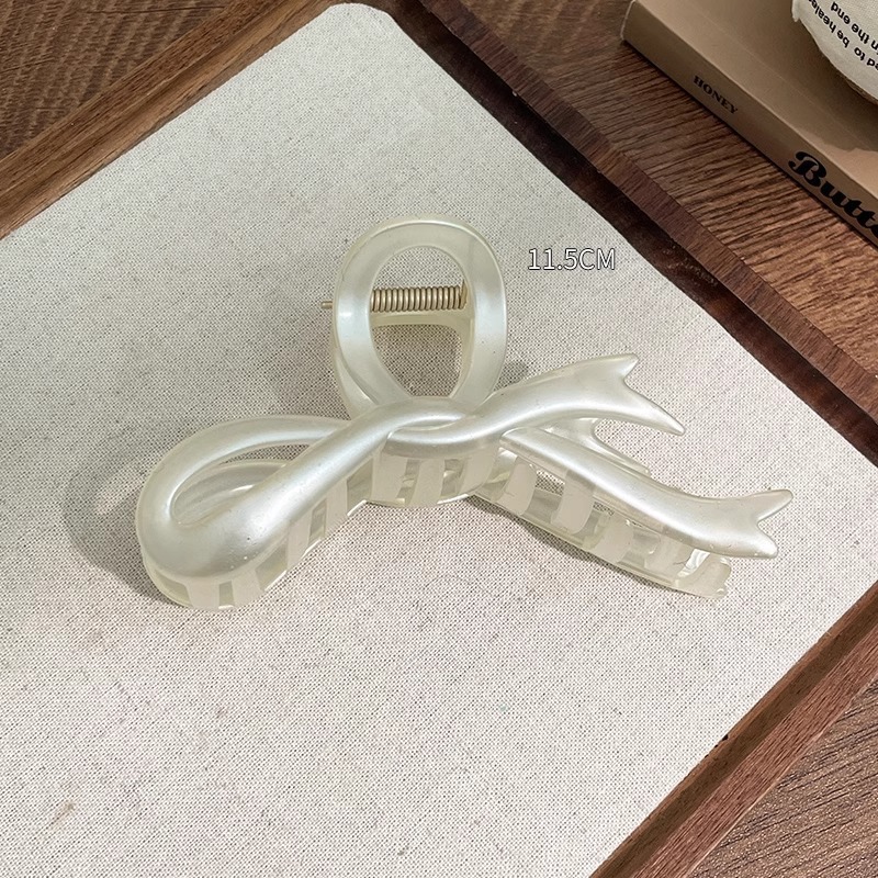 Gran clip de tiburón esmerilado acrílico simple horquilla tocado volumen gran horquilla de alto grado accesorios para el cabello al por mayor