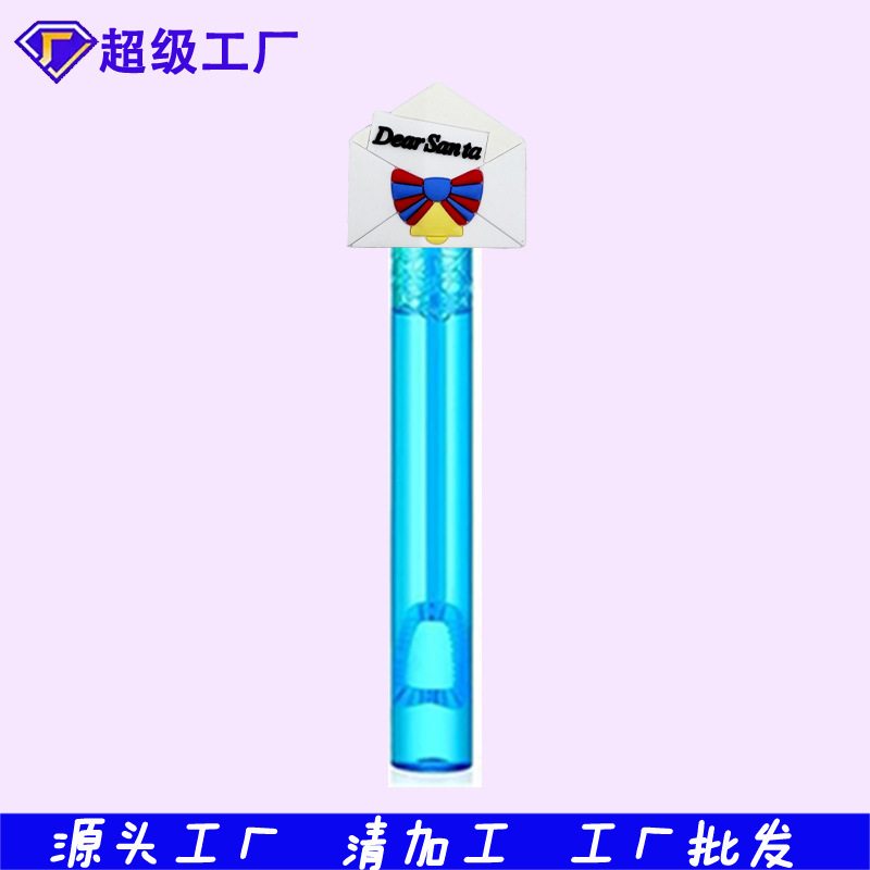 メーカー卸売サンタクロースシリーズバブル水スティックサマーパーティーカラフルなミニバブルスティック装飾ギフト|undefined