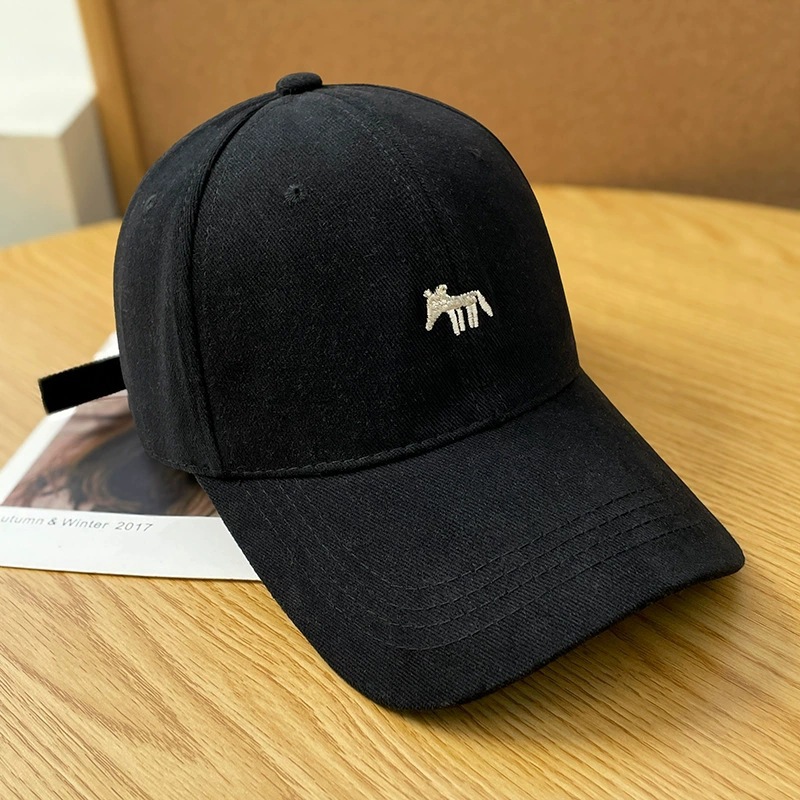 Gorra de Béisbol Estilo Coreano RAYA Primavera/Verano, Gorra de Visera Extra Profunda Unisex para Cabeza Grande, Otoño/Invierno